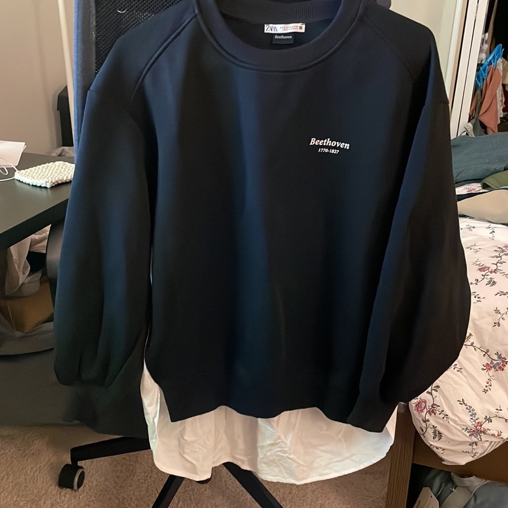 NEW Zara x Beethoven sweatshirt